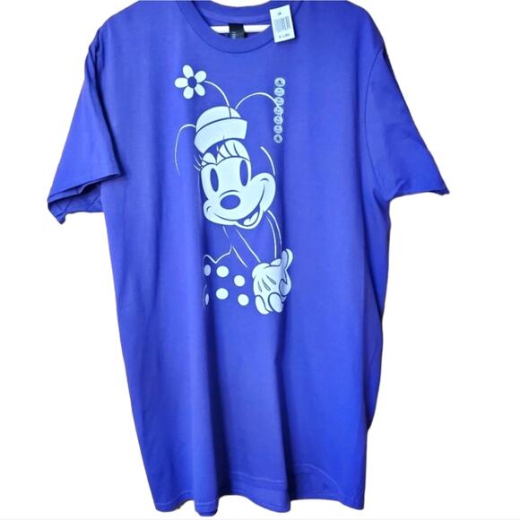 Disney Parks Minnie Mouse Purple T-Shirt -XL - Picture 1 of 13